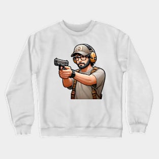 Tactical Man Crewneck Sweatshirt